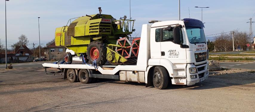 Transport građevinske mehanizacije Kragujevac i region